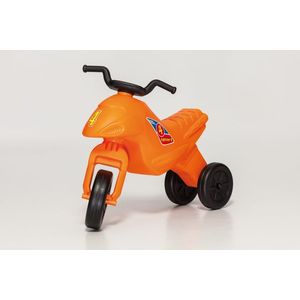 Motocicleta copii cu trei roti fara pedale mediu culoarea portocaliu imagine