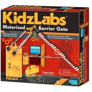 Kit constructie, 4M, Motorised Barrier Gate, KidzLabs imagine