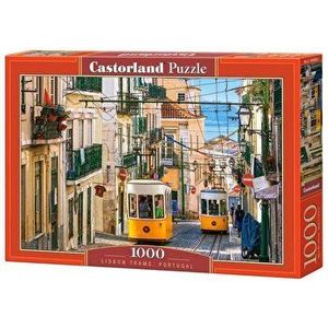 Puzzle Tramvaiele din Lisabona - Portugalia, 1000 piese imagine