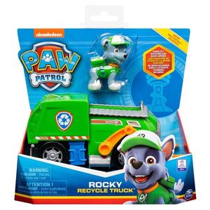 Masinuta cu figurina Paw Patrol, Rocky Recycle Truck 20114325 imagine