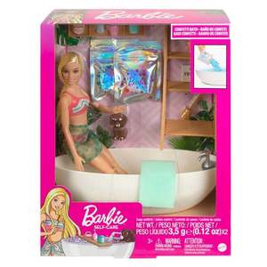 Set papusa Barbie, Confetti Bath, Cada si accesorii, HKT92 imagine