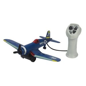Avion de lupta cu telecomanda cu fir, Air Forces, 90, Albastru imagine