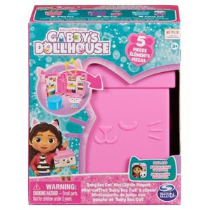 Set de joaca Mini casuta breloc, Baby Box cu 5 piese, Gabby's Dollhouse, 20140105 imagine