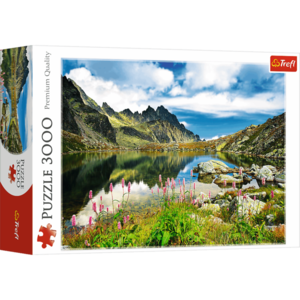 Puzzle 3000 piese - Lac in Muntii Tatra - Slovacia | Trefl imagine