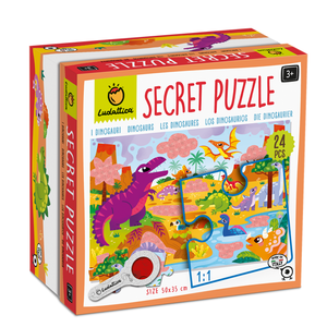 Puzzle - Secret Puzzle - Dinosaurs | Ludattica imagine