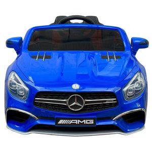 Masinuta electrica cu telecomanda Mercedes SL 65 AMG albastru imagine