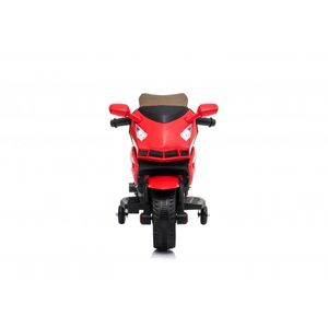 Motocicleta electrica cu roti ajutatoare Nichiduta Super Racing Red imagine