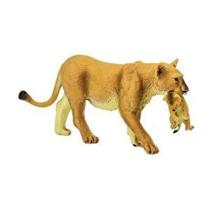 Figurina Safari - Leoaica cu pui imagine