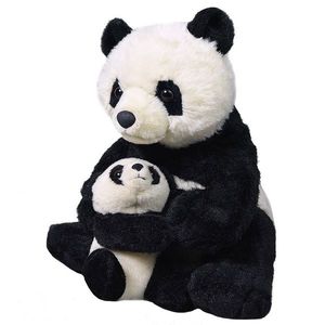 Jucarie de plus - Mama si Puiul - Urs Panda | Wild Republic imagine