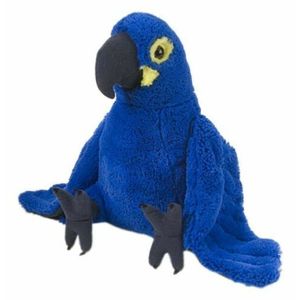 Jucarie de plus - Papagal Albastru, 30 cm | Wild Republic imagine