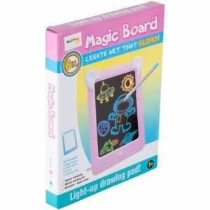 Tablă magică MalPlay, caiet + 10 cărți imagine
