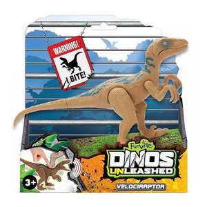 Jucarie interactiva Dinos Unleashed, Dinozaur, Velociraptor imagine