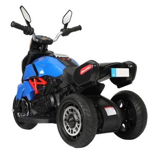 Motocicleta electrica cu lumini Nichiduta Kids Racing Blue imagine