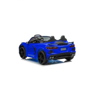 Masinuta electrica cu telecomanda pentru copii Corvette Stingray albastru 11968 imagine