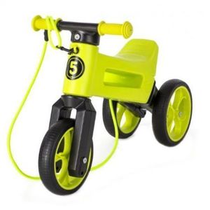 Bicicleta fara pedale Funny Wheels Rider SuperSport 2 in 1 Lime imagine