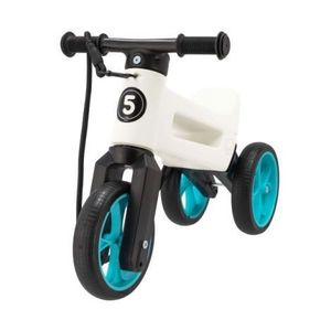 Bicicleta fara pedale Funny Wheels Rider SuperSport 2 in 1 Pearl Aqua imagine