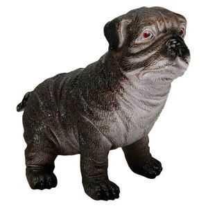 Figurina cu sunet realist, Bulldog, Crazoo, 24 cm imagine