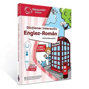 Carte interactiva, Raspundel Istetel, Dictionar Englez-Roman imagine