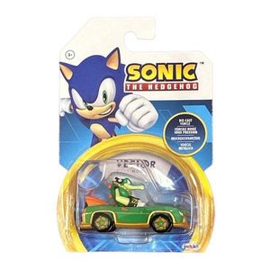 Masinuta din metal cu figurina, Sonic the Hedgehog, Vector, 1: 64 imagine
