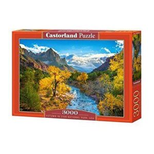 Puzzle Autumn in Zion National Park - USA, 3000 piese imagine