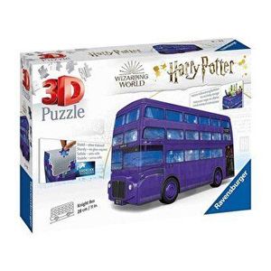 Puzzle 3D - Harry Potter autobuz, 216 piese imagine