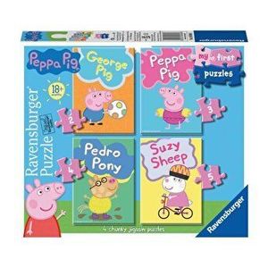 Puzzle 4 in 1 - Peppa Pig, 14 piese imagine