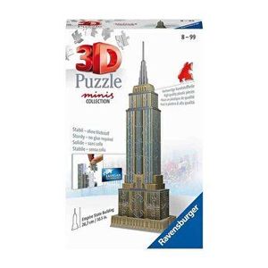 Puzzle 3D - Mini Empire State building, 54 piese imagine