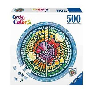 Puzzle Cerc bomboane, 500 piese imagine