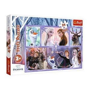 Puzzle Trefl Maxi - Frozen 2: O lume magica, 24 piese imagine