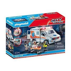 Set figurine Playmobil City Action - Ambulanta US imagine