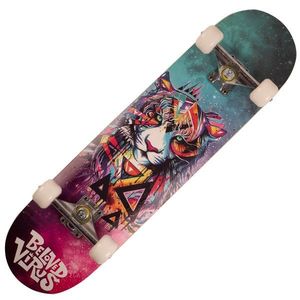 Skateboard Action One, ABEC-7 Aluminiu, 79 X 20 cm, Multicolor Be Loved imagine
