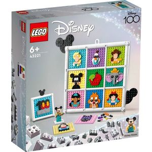 LEGO® Disney - 100 de ani de figuri emblematice de animatie Disney (43221) imagine