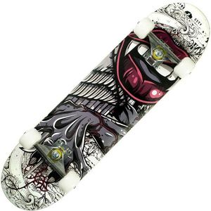 Skateboard Action One, ABEC-7 Aluminiu, 79 x 20 cm, Gri Vampire Lips imagine