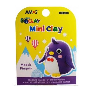 Plastilina - Set mini iClay Pinguin | Amos imagine