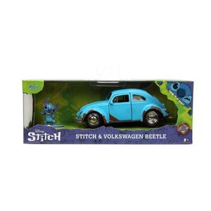 Set masinuta cu figurina - Disney Stitch - Stitch & Volkswagen Beetle | Jada Toys imagine