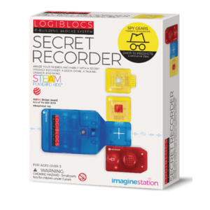Joc electronic - Logiblocs - Secret Recorder | 4M imagine
