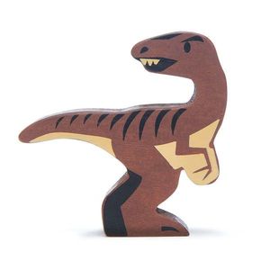 Figurina din lemn - Velociraptor | Tender Leaf Toys imagine
