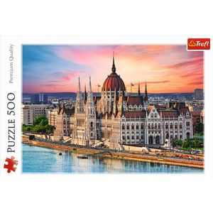 Puzzle 500 piese - Orasul Budapesta | Trefl imagine