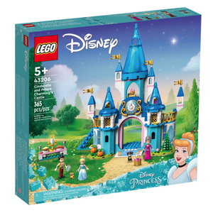 LEGO Disney - Cinderella and Prince Charming's Castle (43206) | LEGO imagine