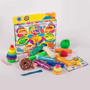 Set plastilina - Colorful Boom - 12 culori | Okto Clay imagine