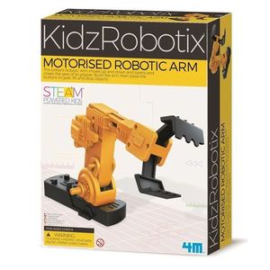 Kit constructie robot - Kids Robotix - Brat robotic motorizat | 4M imagine
