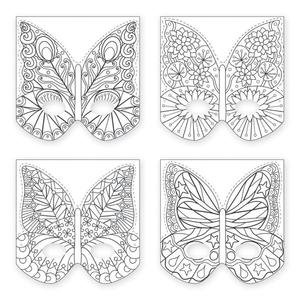 Masca Fluture - Butterflies Make-A-Mask | Mudpuppy imagine