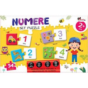 Puzzle 54 piese - Numere | Aramis imagine