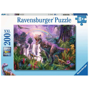 Puzzle 200 piese - XXL - King of the Dinosaurs | Ravensburger imagine