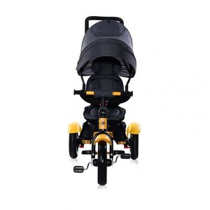 Tricicleta multifunctionala 4 in 1 Neo Air roti mari cu camera Yellow Black imagine