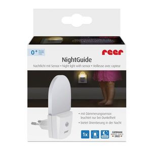Lampa de veghe Reer Night Guide pentru priza cu senzor de noapte sau zi imagine