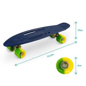 Skateboard copii Qkids Galaxy Lemon imagine