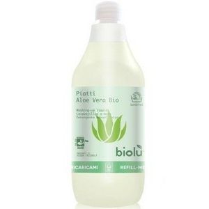 Detergent ecologic pentru spalat vase Biolu cu aloe vera 1L imagine