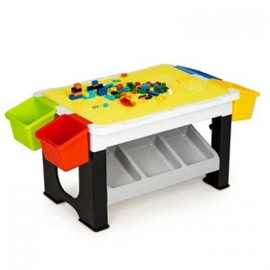Masuta pentru joaca cu blocuri tip lego Ecotoys HC491716 imagine