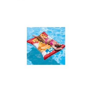 Saltea gonflabila pentru piscina Intex Potato Chips multicolor 178 x 140 cm pentru adulti si copii imagine